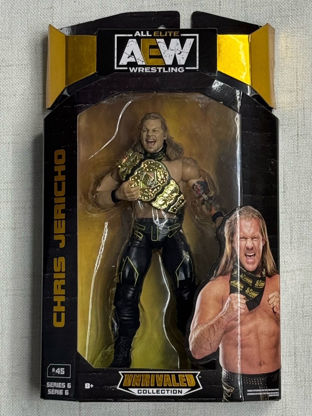 2021 AEW Jazwares Unrivaled Collection Series 6 #45 Chris Jericho